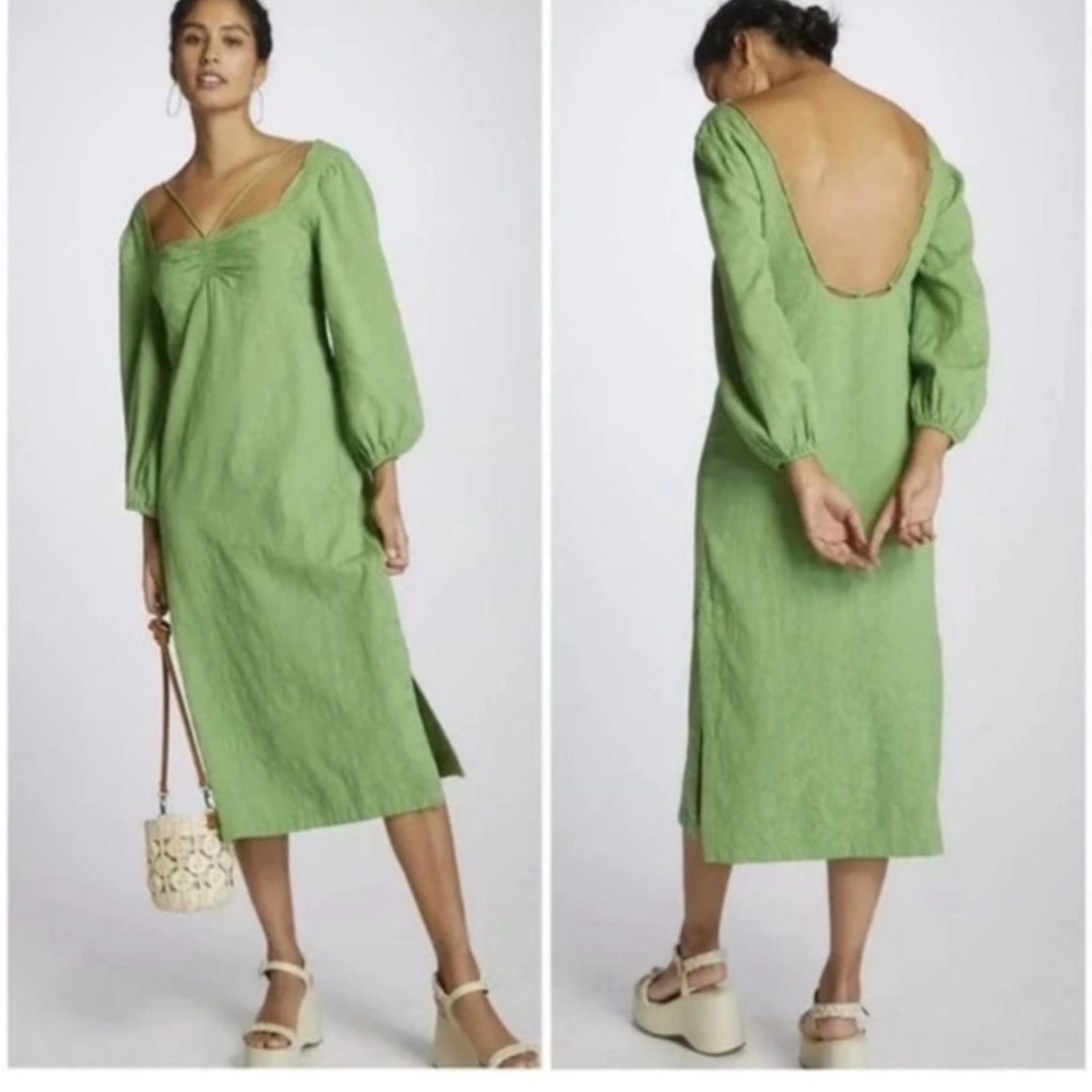 Elegant Green Women's Dress